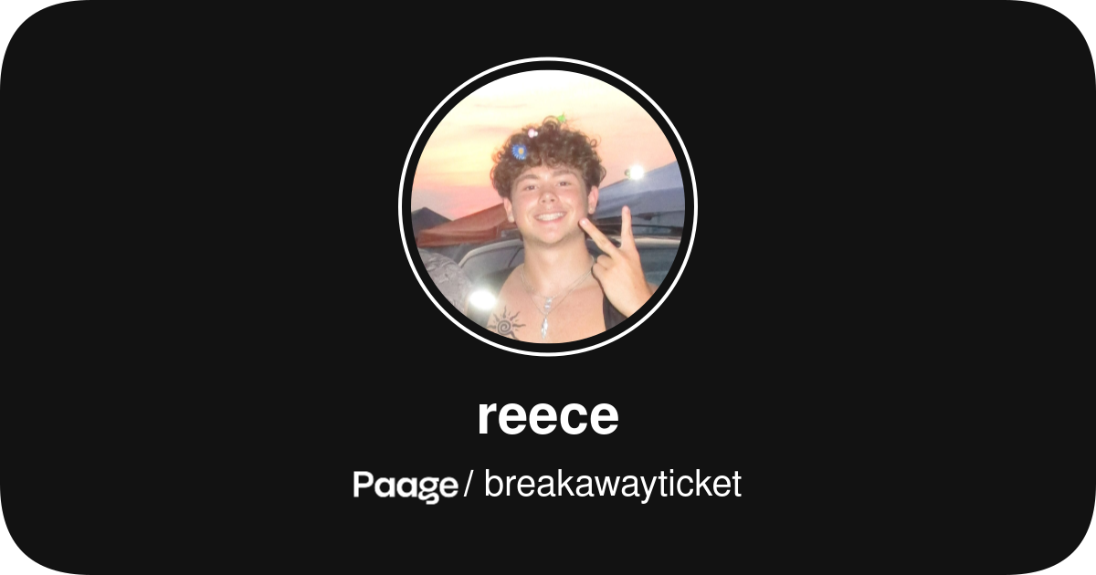 My Name Is Reeece reece