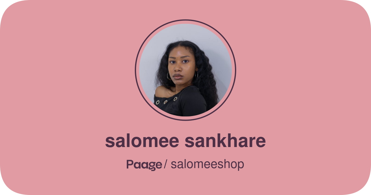 Salomee salomee sankhare