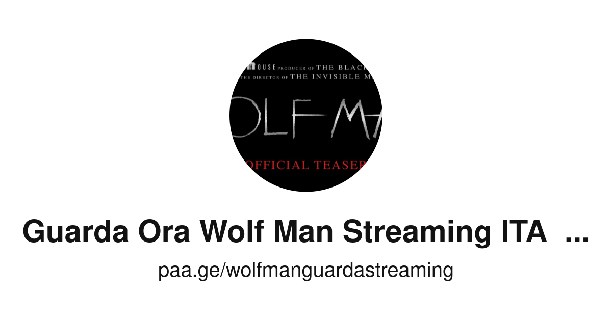 man in black streaming ita